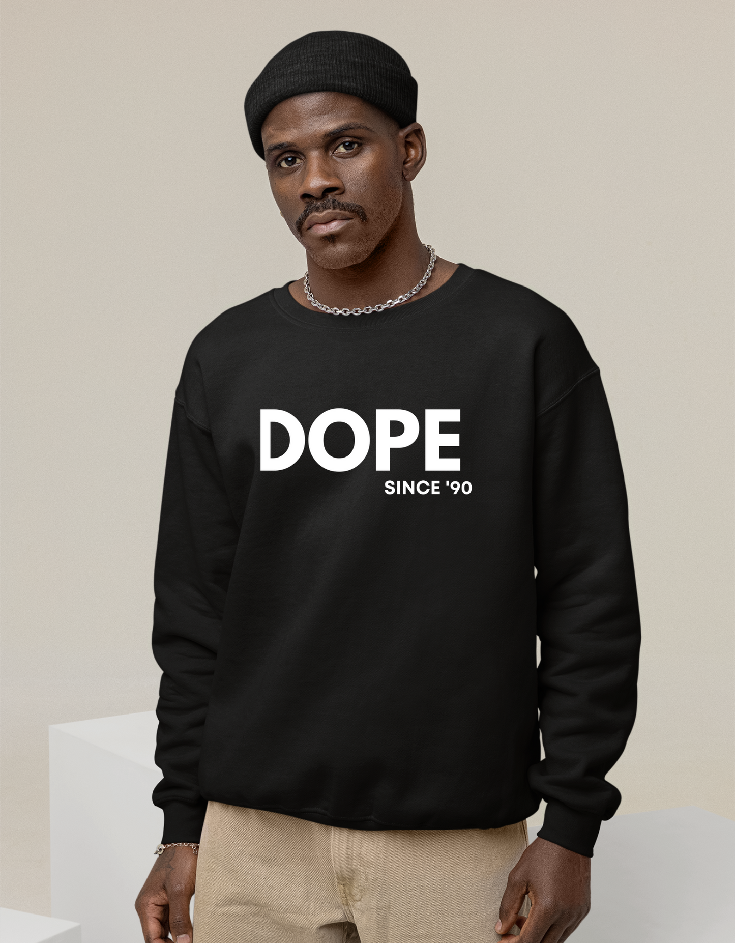 DOPE SINCE '' CREWNECK SWEATSHIRT