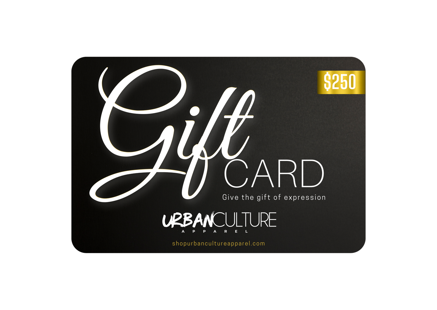 Urban Culture Apparel Gift Cards